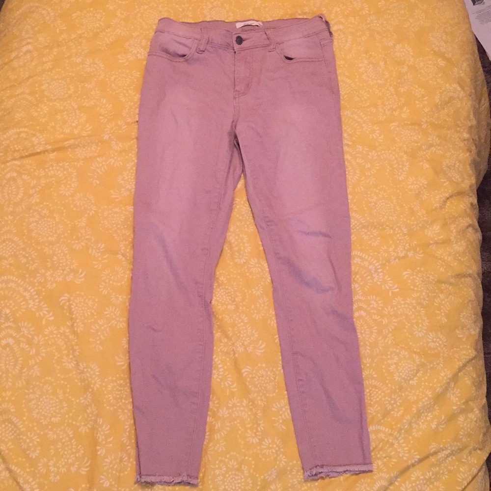 Colored jeans, great condition.